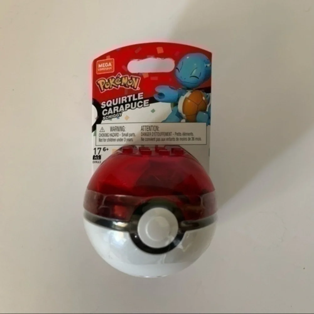NWT. MEGA CONSTRUX Pokémon Squirtle